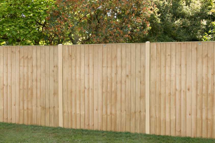 Tall privacy fence installed in a Dublin garden