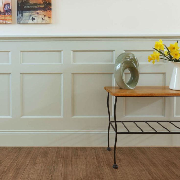 Custom residential wall paneling in a Dublin home